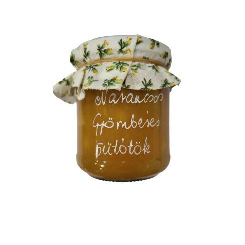 Desert de fructe cu dovleac, portocale și ghimbir 200g în borcan