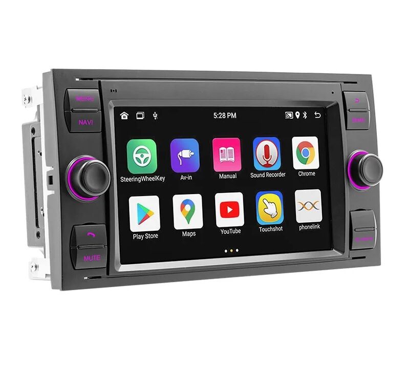 7" Ford Transit Carplay és Android Auto, autós multimédia lejátszó Wifi GPS navigáció AutoRadio Bluetooth