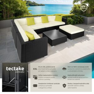 Záhradný ratanový nábytok Marbella, varianta 2 120991205