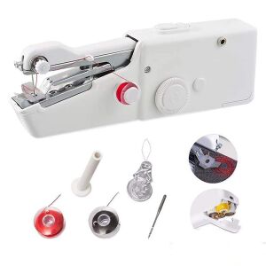 Mini prenosný šijací stroj s príslušenstvom - Šijacie stroje
