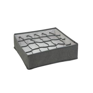 Cutie Depozitare Textilă Bewello Gri cu 24 Compartimente - Depozitare și organizare