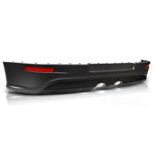 VW Golf 5 R32 Style Rear Bumper Extension Spoiler - Dual