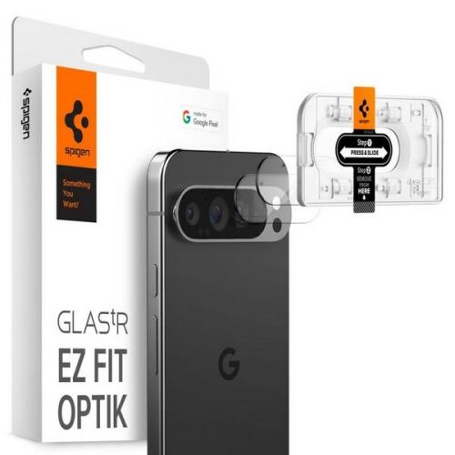 Spigen EZ FIT Optik.Tr Protecție lentilă cameră sticlă securizată Google Pixel 9 Pro - 2 buc