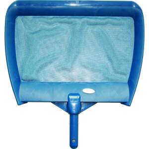 Blue pool leaf skimmer net for telescopic pole - Manual Cleaning Tool