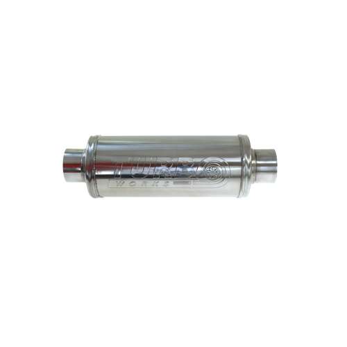 Turboworks Középdob - Rozsdamentes Acél - 450 mm