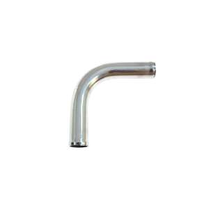 90 degree aluminum pipe, 38mm diameter, 30cm long - TurboWorks