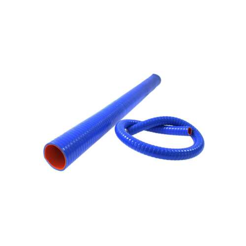 TurboWorks 40mm Kék Szilikon Cső, 100cm, Megerősített, 4 rétegű - Autós szilikoncső és szűkítő