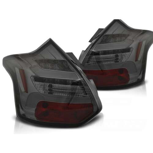 Ford Focus 3 2011-2014 Hatchback Smoked LED Tail Lights