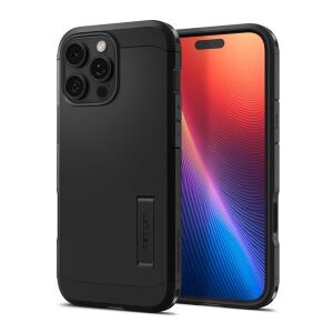 SPIGEN TOUGH ARMOR MAG T műanyag telefonvédő (ütésállóság, MagSafe) FEKETE Apple iPhone 16 Pro Max 113357188 - Spigen