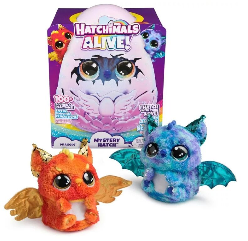 Hatchimals: Titkos Óriás Tojás - Draggle