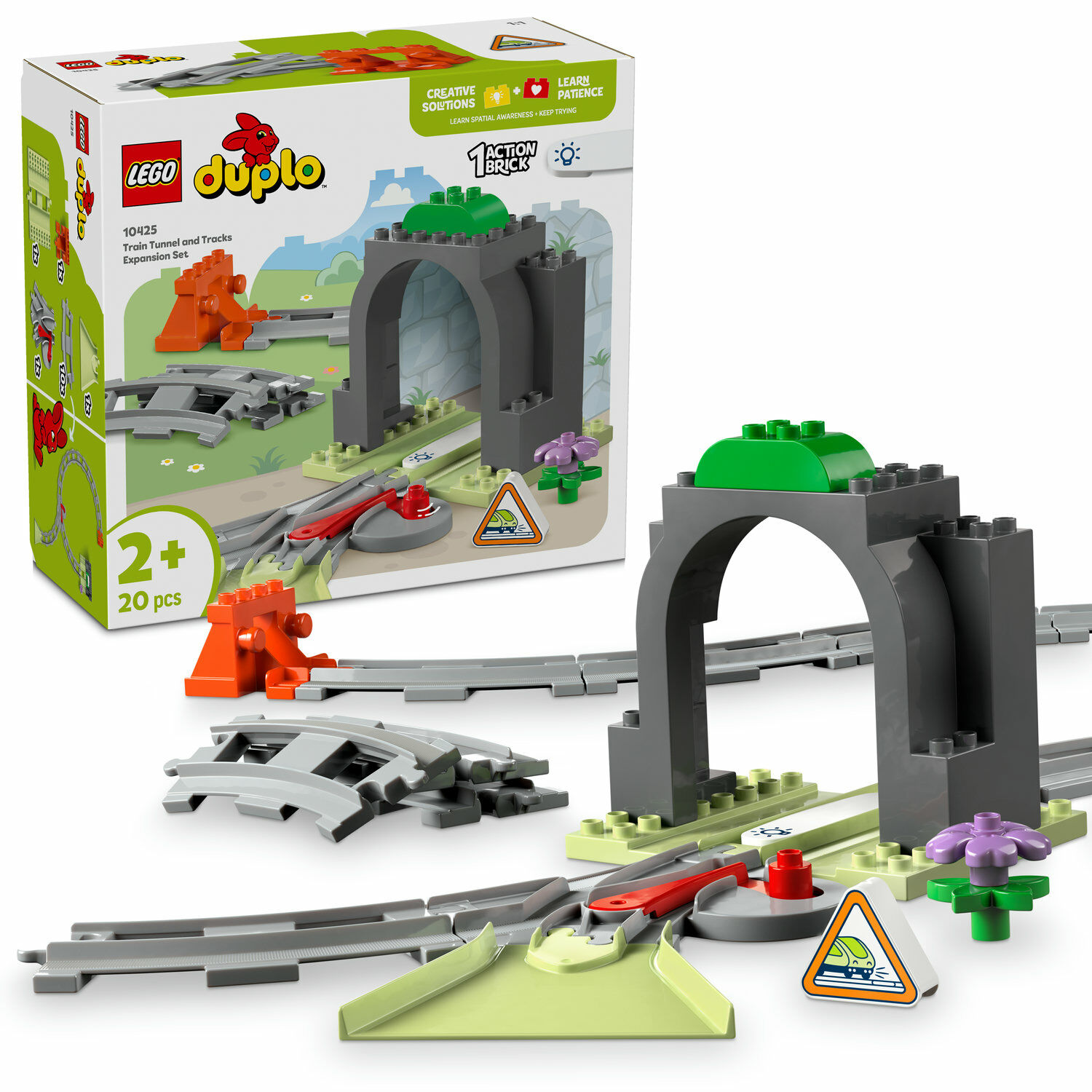 E-shop LEGO® DUPLO® Železničný tunel a koľajnice – rozširujúca sada 10425