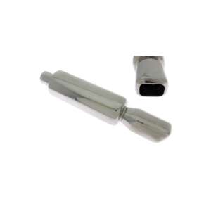 Turboworks rear muffler 56 2.25 inch stainless steel - TurboWorks