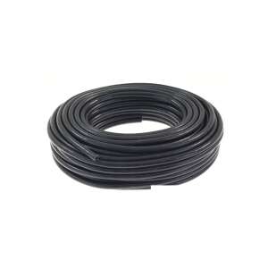 Tub de vidă din cauciuc întărit negru de 20 mm, 1 metru - TurboWorks