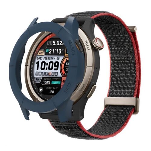 Amazfit Cheetah Pro GIGAPACK Műanyag keret BUMPER, ütésállóság, SÖTÉTKÉK