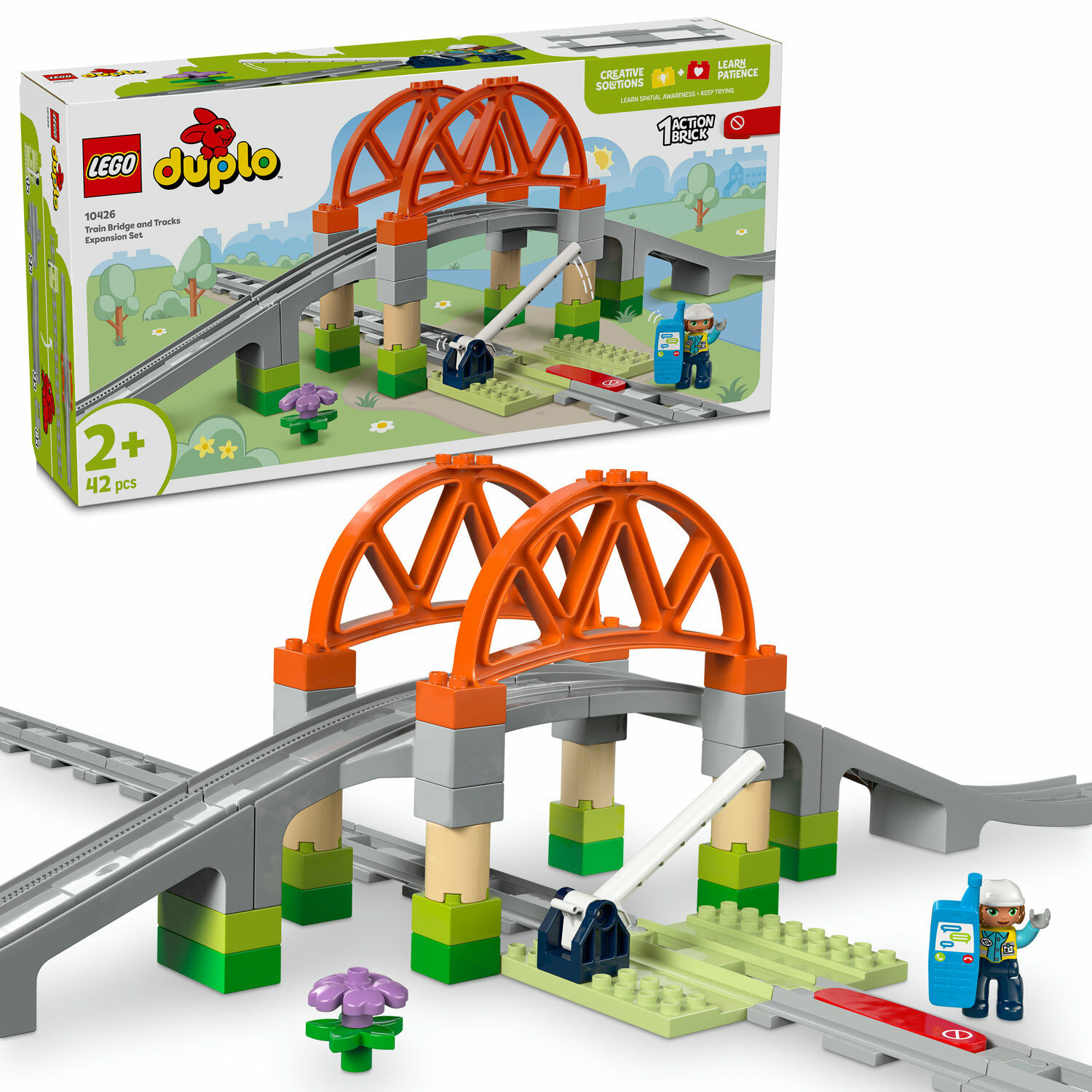 E-shop LEGO® DUPLO® Železničný most a koľajnice – rozširujúca sada 10426