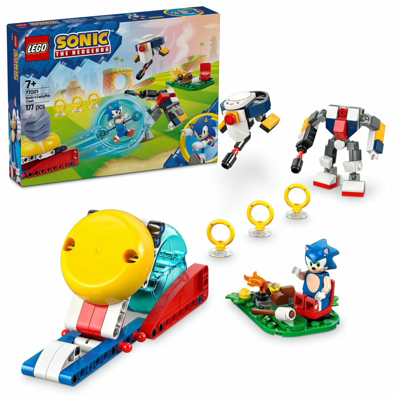 E-shop LEGO® Sonic the Hedgehog™ Sonic a súboj pri táboráku 77001