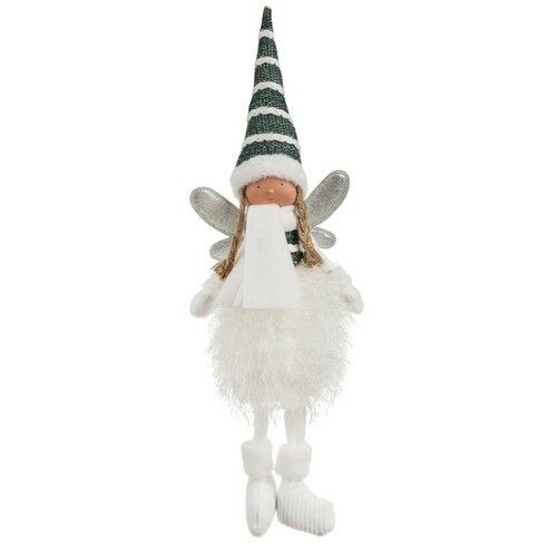 Ruhhy Karácsonyi ülő tündér teljes alakos felvétel