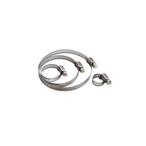 GBS stainless steel hose clamps, 32-44mm, pack of 3 - Clamp