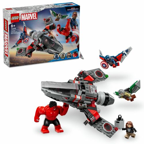 LEGO® Der Kampf zwischen Captain America und rotem Hulk 76292 131076480