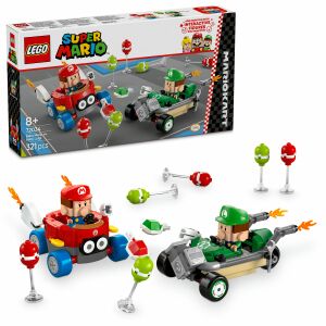 LEGO® Super Mario Mario Kart – Baby Mario și Baby Luigi 72034 139621059 - LEGO Super Mario