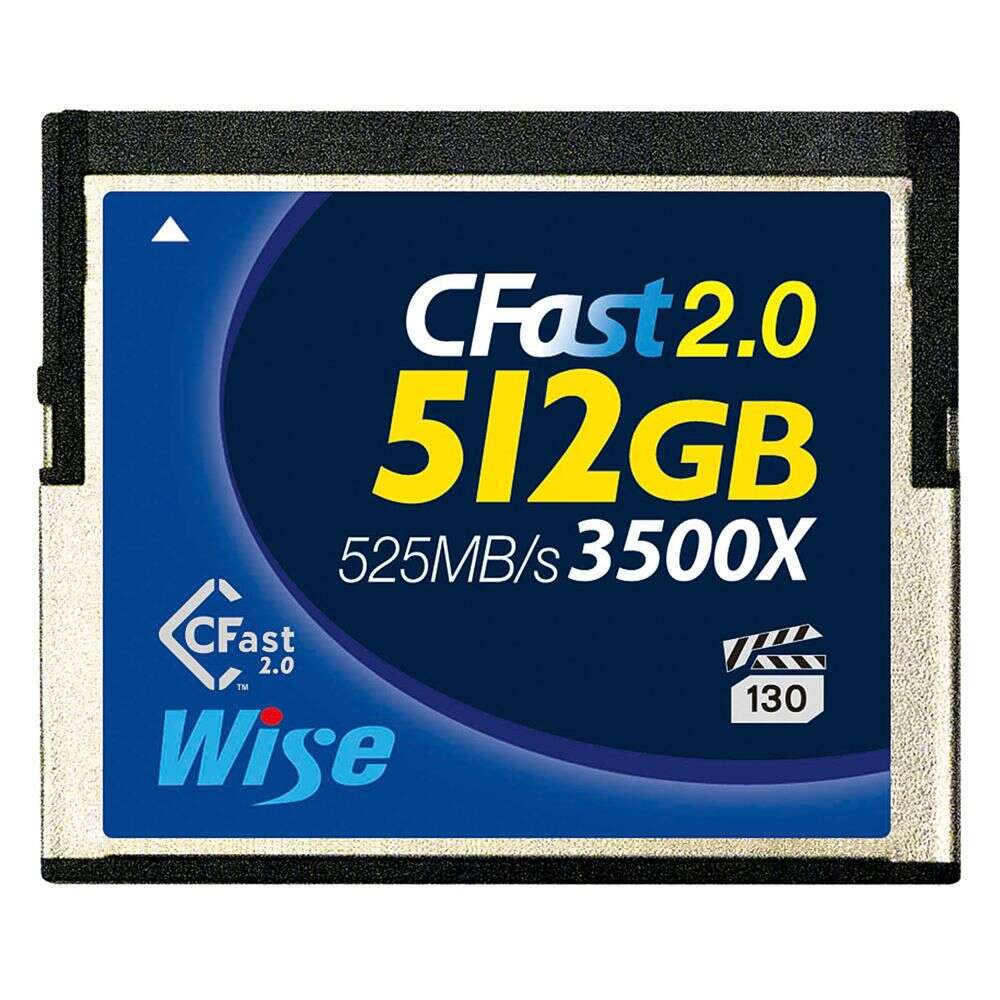 Wise cfa-5120 512 gb cfast 2.0 memóriakártya