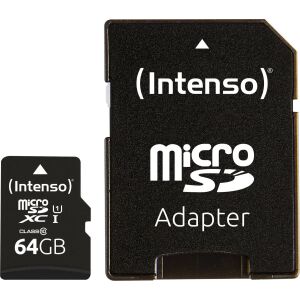 Karta Intenso Performance MicroSDXC 64 GB Class 10 UHS-I/U1  (3424490) 133771437 - Karta pamięci