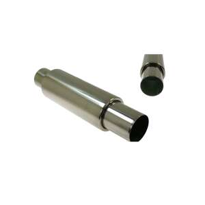 Turboworks 107 3" rear muffler, stainless steel, car exhaust system - TurboWorks