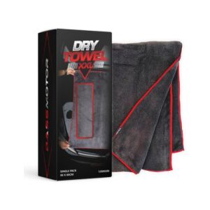 Ultraabsorpčná utierka do auta 90x60cm Bass Motor Suchý uterák XXL, 1200GSM 113388795 - Utierky z mikrovlákna