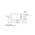 Diagram a Turboworks 409SS rozsdamentes acél kipufogódob méreteiről Hi-Flow technológiával