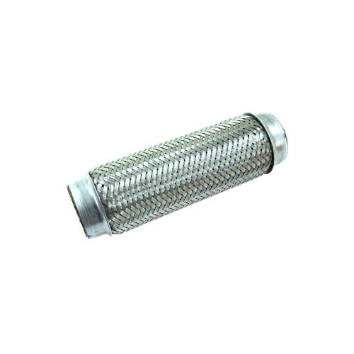 Flexibilis Toldócső 2,5X10" Rozsdamentes, 10" (25,5 cm) hosszú, 2,5" (6,35 cm) átmérőjű, rozsdamentes kipufogó flexibilis cső
