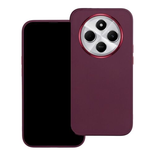 Xiaomi Redmi 14C sötét lila telefontok szilikon kerettel