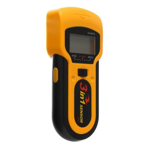 Скенер за стена Tagred TA1304 3-в-1 за откриване на дърво, променлив ток и метал