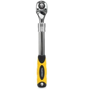 Близък план на главата на гаечен ключ с тресчотка Tagred TA1251 - Ключ за щепсел