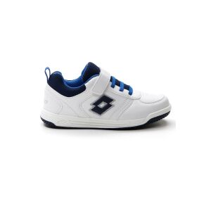 Športová obuv Lotto Set Ace XIX 31 EU White/Black 113401484 - Topánky pre deti