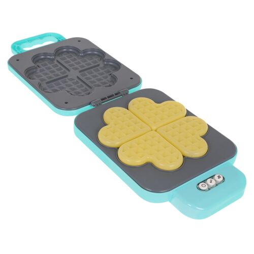 Happy Family Mini Elektromos Játék Gofrisütő, nyitva szív alakú gofrival