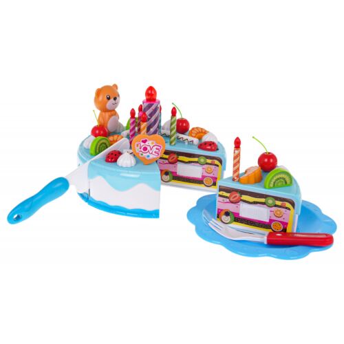 Set de tort pentru petreceri de ziua de naștere - Albastru