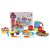 Puzzle Delicious set tort aniversar albastru cu accesorii