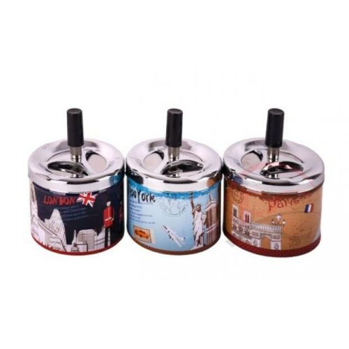 Forgó Hamutartó - Városi Motívumok - Fém - 9x7cm 113406066