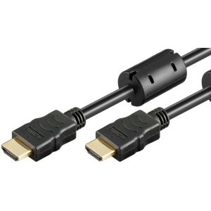 Goobay 31906 1m HDMI kábel aranyozott csatlakozókkal - HDMI kábel