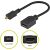 Goobay Micro HDMI - HDMI Adapter Csatlakozó Diagramokkal