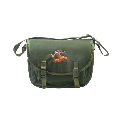 Forsport RT vadásztáska, olajzöld, szarvas hímzéssel