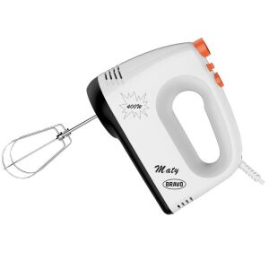 Bravo Maty Kézi Mixer, 400W, 5 Sebességfokozat - Kézi aprító, Kézi mixer, Gyümölcscentrifuga és préselő és Elektromos tésztagép