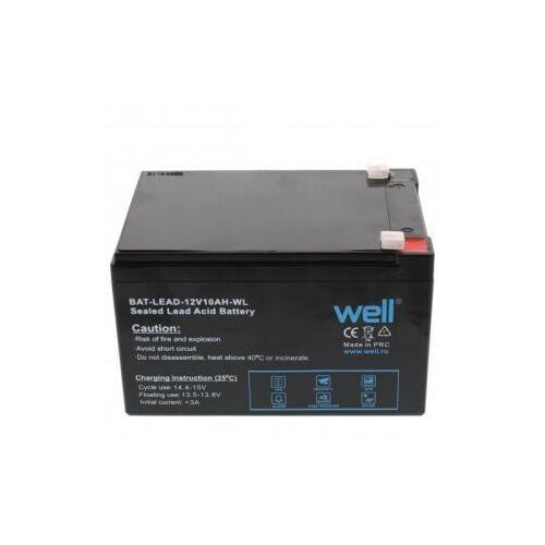 Well Bat-Lead-10-W Akkumulátorok zselés 12V-10Ah