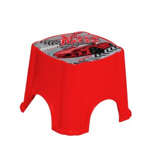 Iris Speed Racer Műanyag gyermek zsámoly - Piros mintás