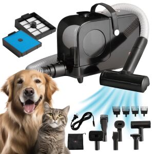 Berlinger Haus BH/9582 Kisállat ápoló Porszívó - Fekete