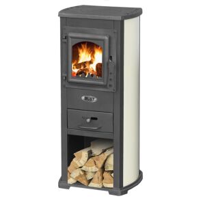 Warnex Berna Lux Szabadonálló kandalló 5300W - Fekete 113411706 - Kandalló & Kályha