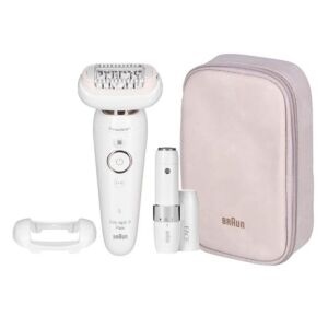 Bezdrôtový epilátor Braun Silk-épil 9 Flex SES 9003 s príslušenstvom a cestovným puzdrom - Braun