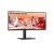 Elölnézet az LG 34 hüvelykes UltraWide QHD Ívelt Monitorról