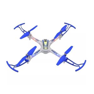 Syma X15T Nighthawk drón kék légcsavarokkal, átlátszó vázzal és LED fényekkel - Syma