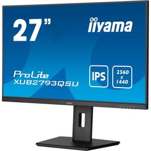 Iiyama ProLite XUB2793QSU-B7 27 hüvelykes IPS monitor elölnézet - Iiyama